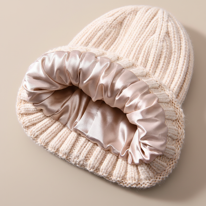 Gerippte Strickmütze Unisex | Stylisch warm durch Herbst & Winter