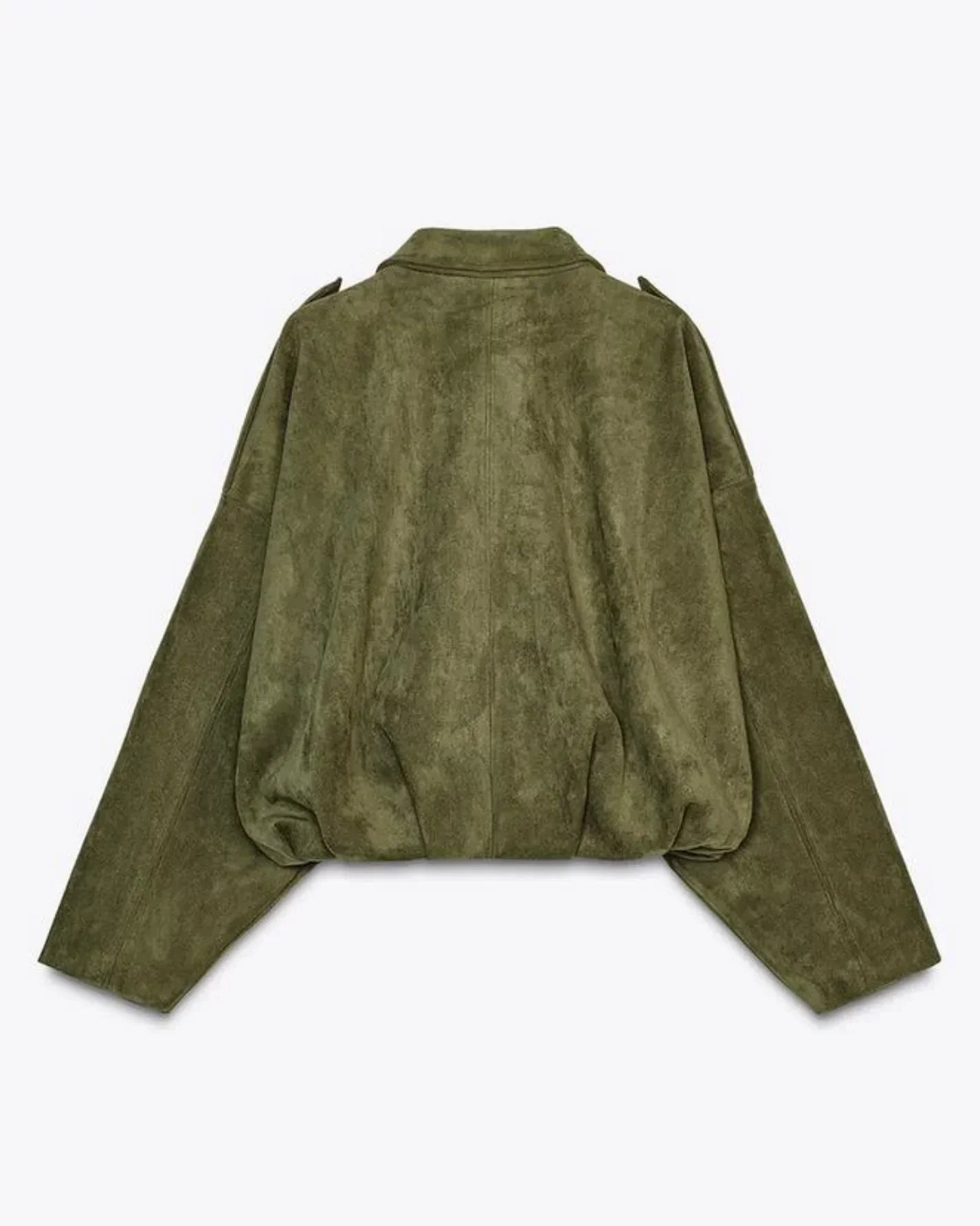 Oversized Velours Damenjacke | Luxuriöser Komfort & Lässiger Chic