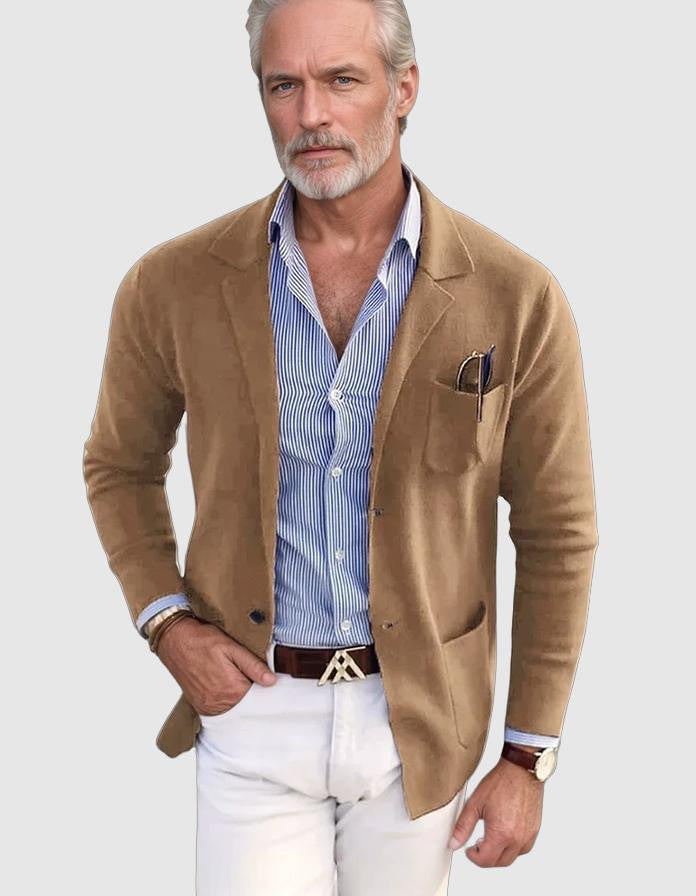 Leinenblazer mit Reverskragen – Modern, Leicht & Vielseitig