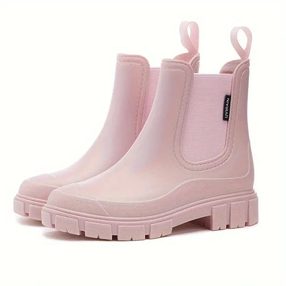Damen Chelsea Boots mit Robuster Profilsohle | Stylischer Alltagsbegleiter für Komfort & Halt