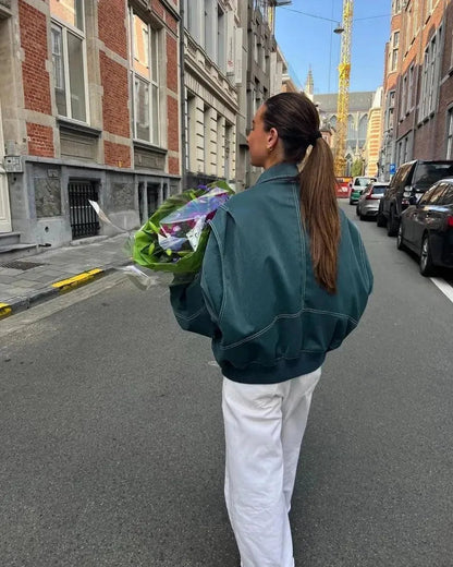 Damen Oversize-Jacke | Stylischer Statement-Look & Lässiger Komfort