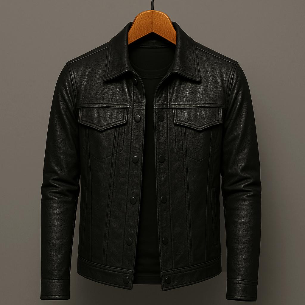 Herren Lederjacke | Klassischer Stil für Freizeit & urbane Looks