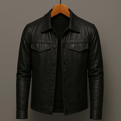 Herren Lederjacke | Klassischer Stil für Freizeit & urbane Looks