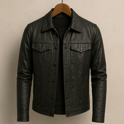 Herren Lederjacke | Klassischer Stil für Freizeit & urbane Looks