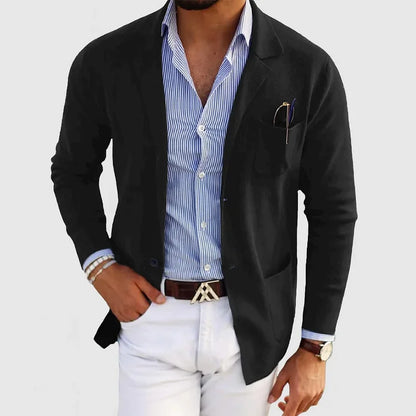 Leinenblazer mit Reverskragen – Modern, Leicht & Vielseitig