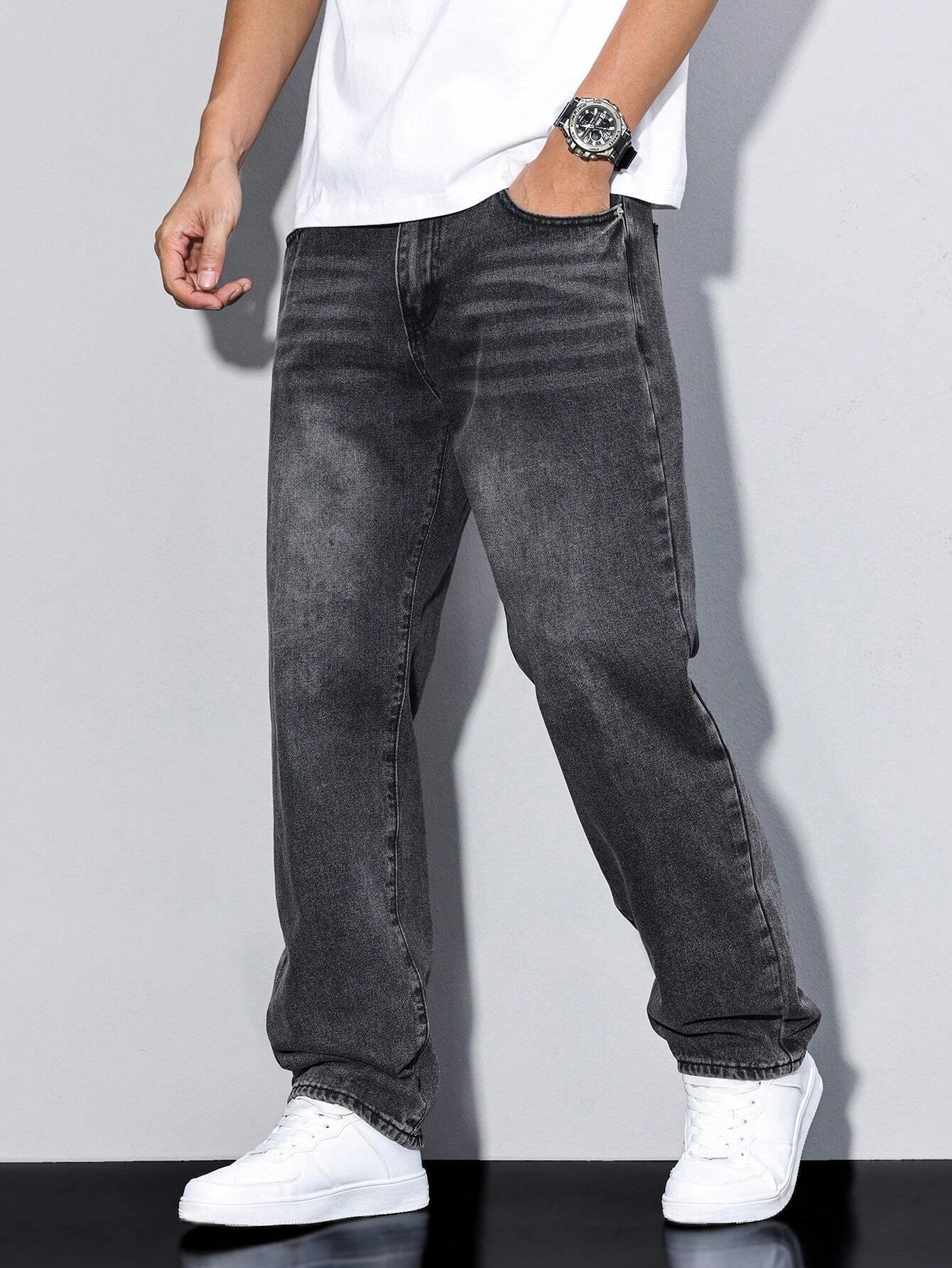 Herren Jeans mit geradem Schnitt – Zeitlos, Komfortabel & Vielseitig