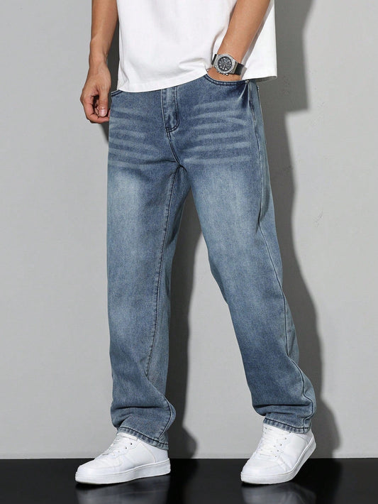 Herren Jeans mit geradem Schnitt – Zeitlos, Komfortabel & Vielseitig