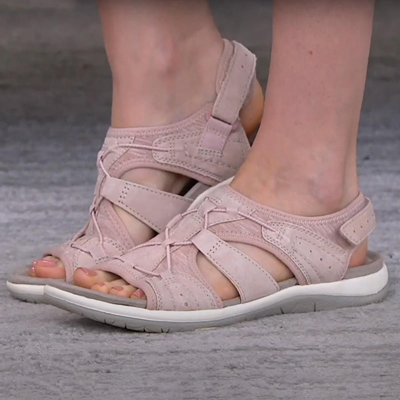 Damen Komfort-Sandalen mit offener Passform – Bequem, Luftig & Vielseitig