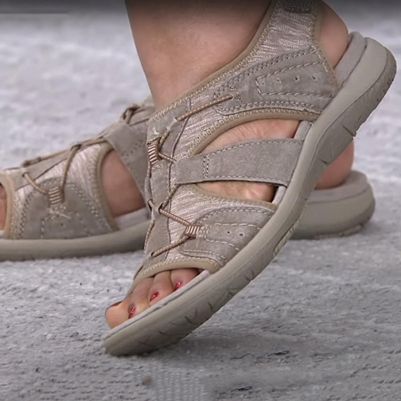 Damen Komfort-Sandalen mit offener Passform – Bequem, Luftig & Vielseitig