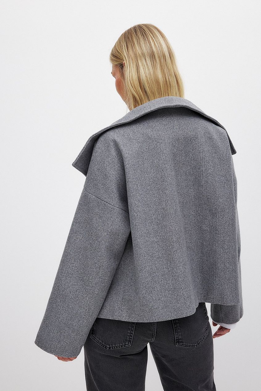 Short Trenchcoat Damen | Eleganter Kurzmantel Doppelreihig für stilvolle Looks