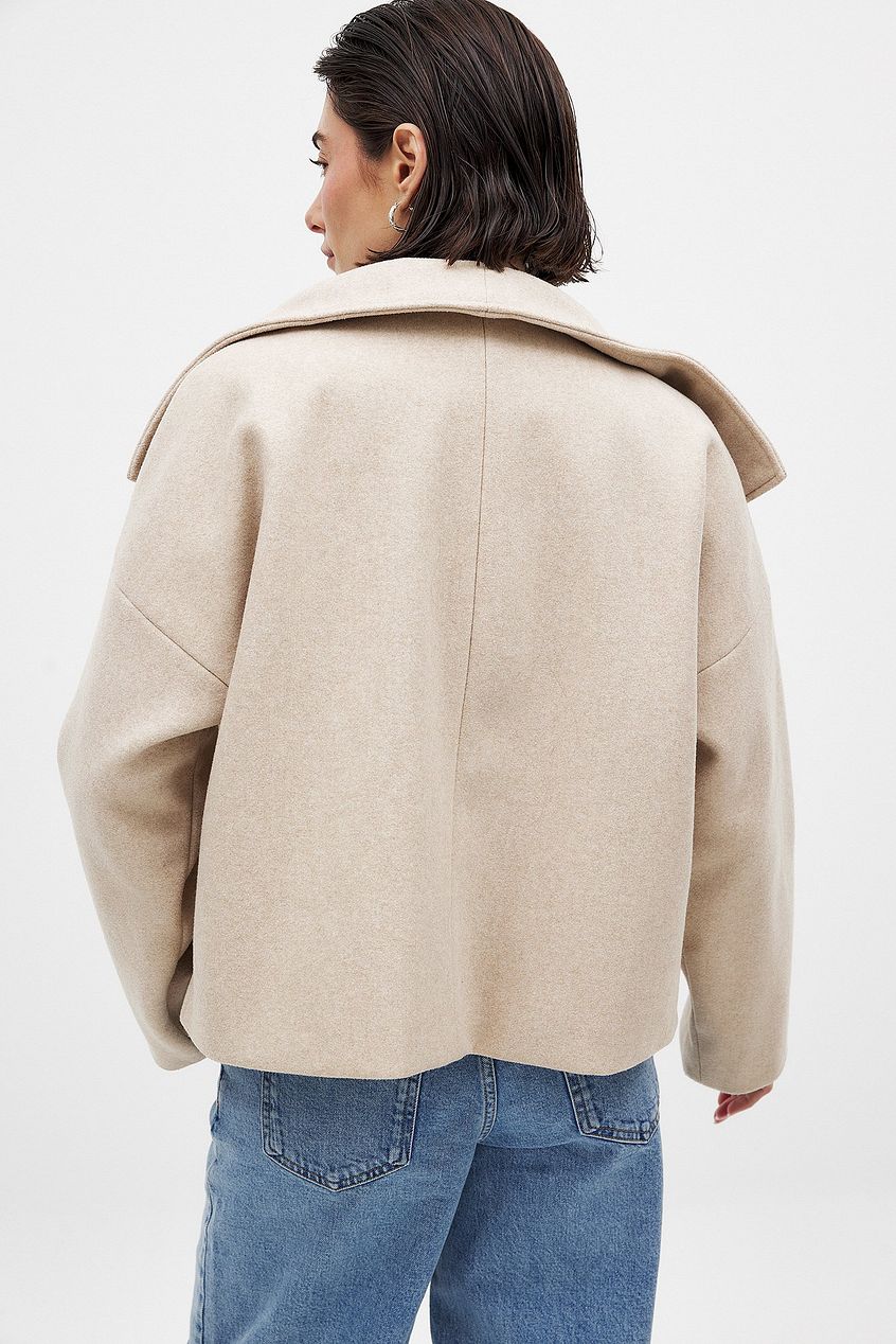 Short Trenchcoat Damen | Eleganter Kurzmantel Doppelreihig für stilvolle Looks