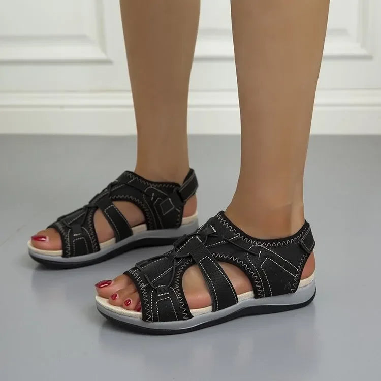 Damen Komfort-Sandalen mit offener Passform – Bequem, Luftig & Vielseitig