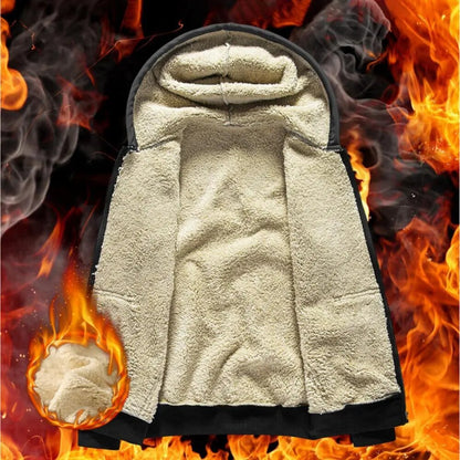 Herren Fleecejacke mit Teddyfutter | Warm & Gemütlich