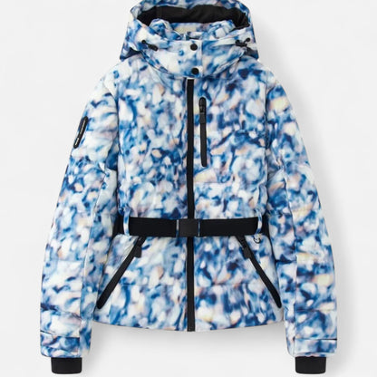 Damen Steppjacke mit Kapuze & Tailliertem Schnitt – Warm, Funktional & Feminin