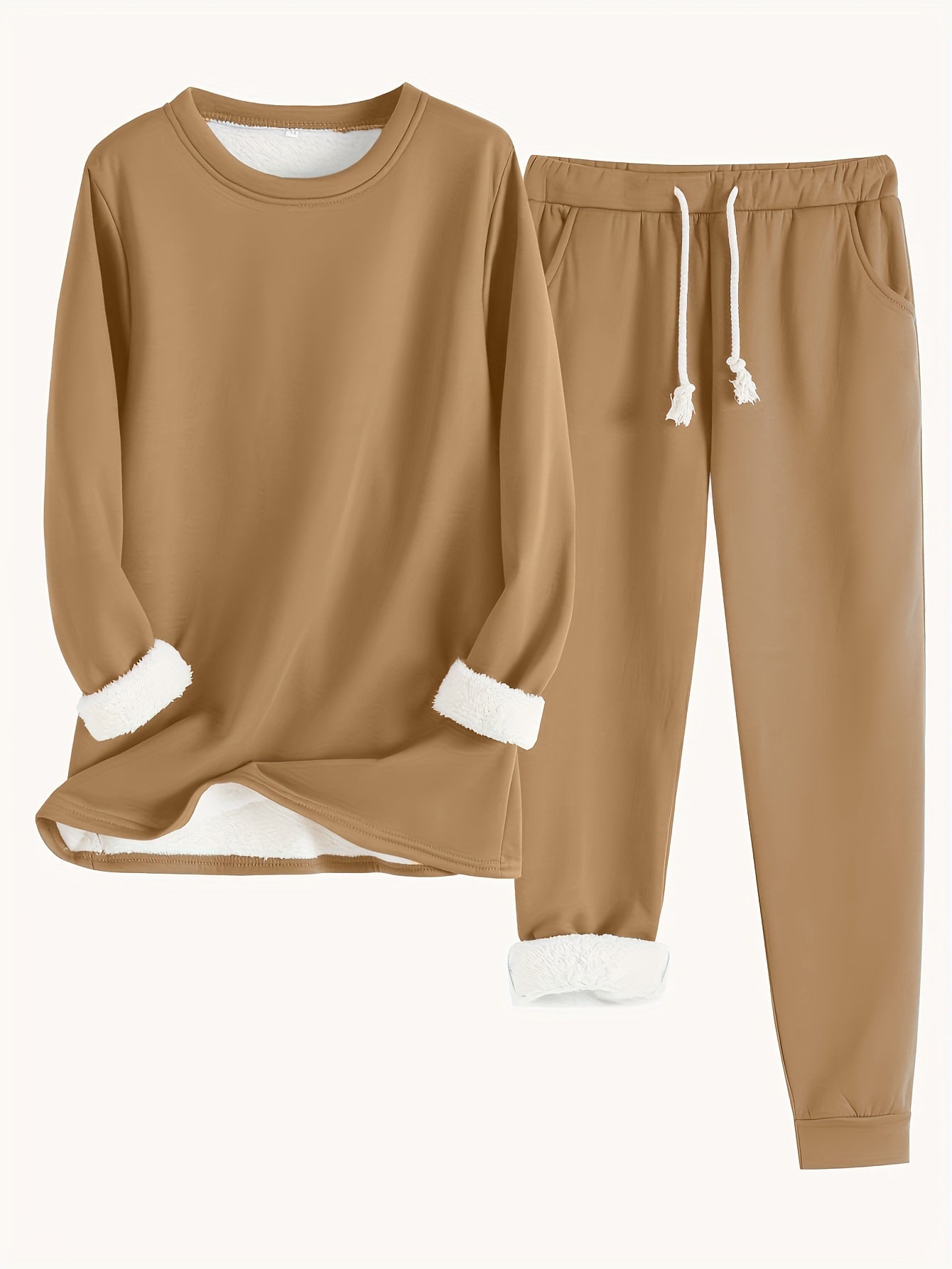 Kuscheliges Damen Lounge-Set mit Fleece | Warm & Relaxed
