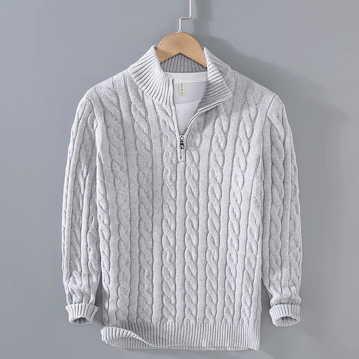 Klassischer Herren Wollpullover – Warm, Vielseitig & Zeitlos Elegant