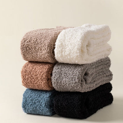 Flauschige Overknee-Haussocken Damen | Extra Warm, Kuschelig & Rutschfest für Zuhause