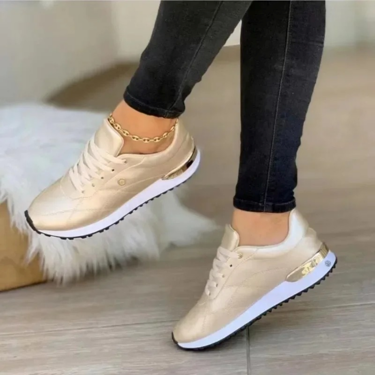 Bequeme Sneaker mit schlanker Silhouette – Komfortabel, Modern & Vielseitig