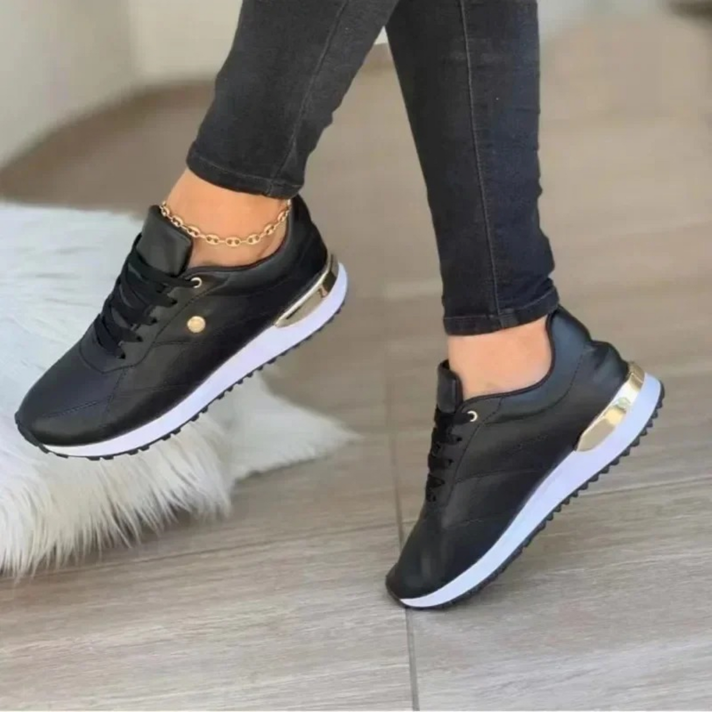 Bequeme Sneaker mit schlanker Silhouette – Komfortabel, Modern & Vielseitig