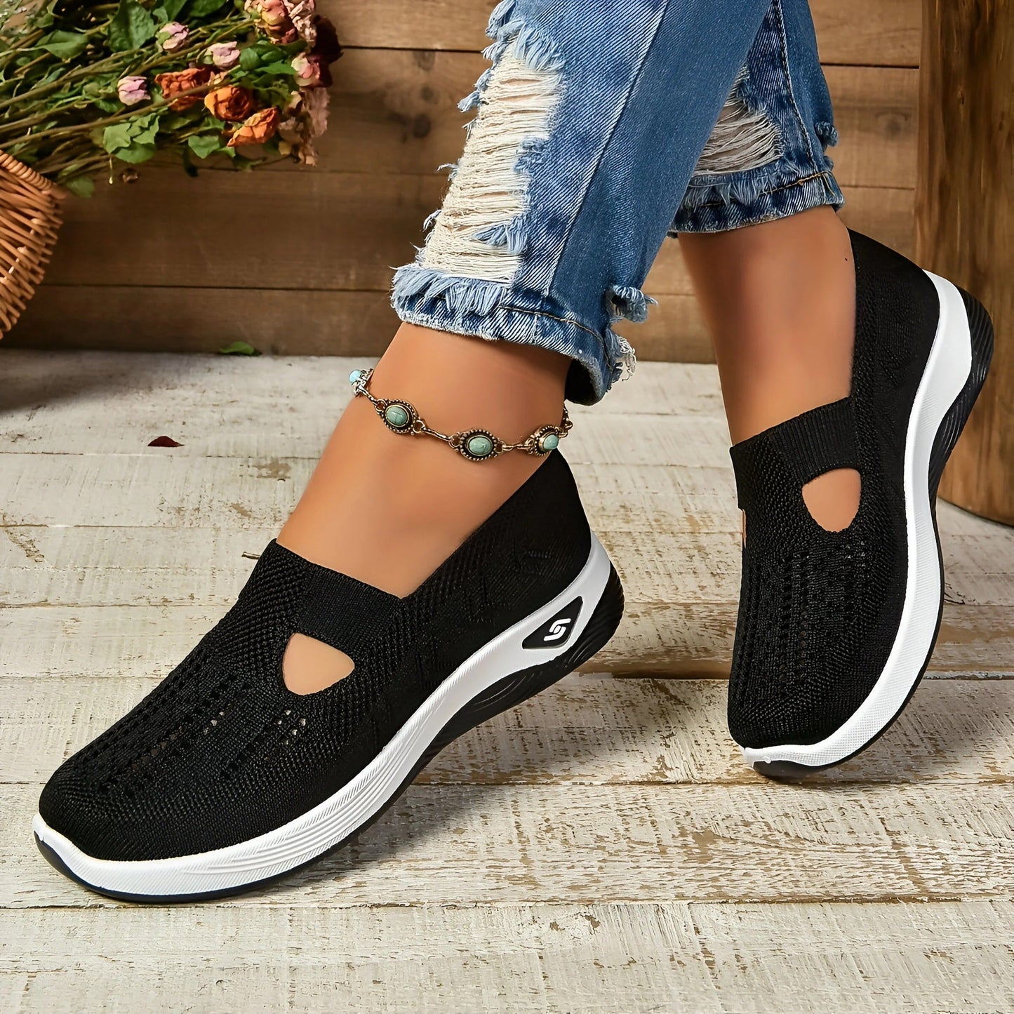 Damen Orthopädische Slip-On Slipper – Komfort, Unterstützung & Stil