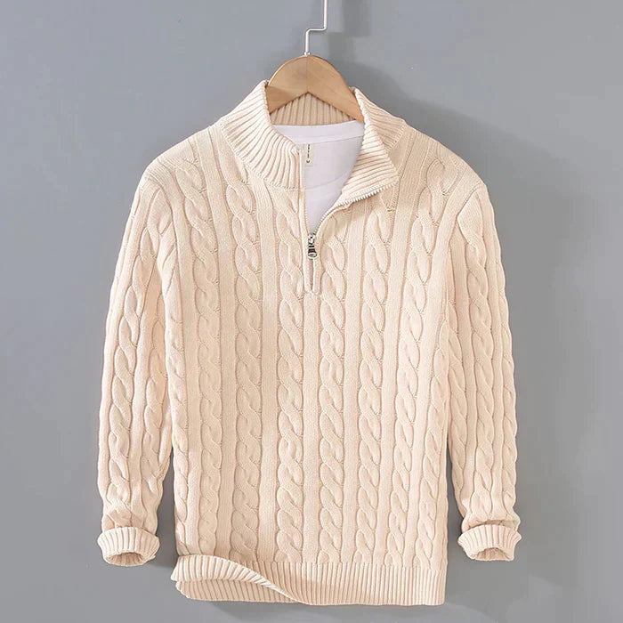 Klassischer Herren Wollpullover – Warm, Vielseitig & Zeitlos Elegant