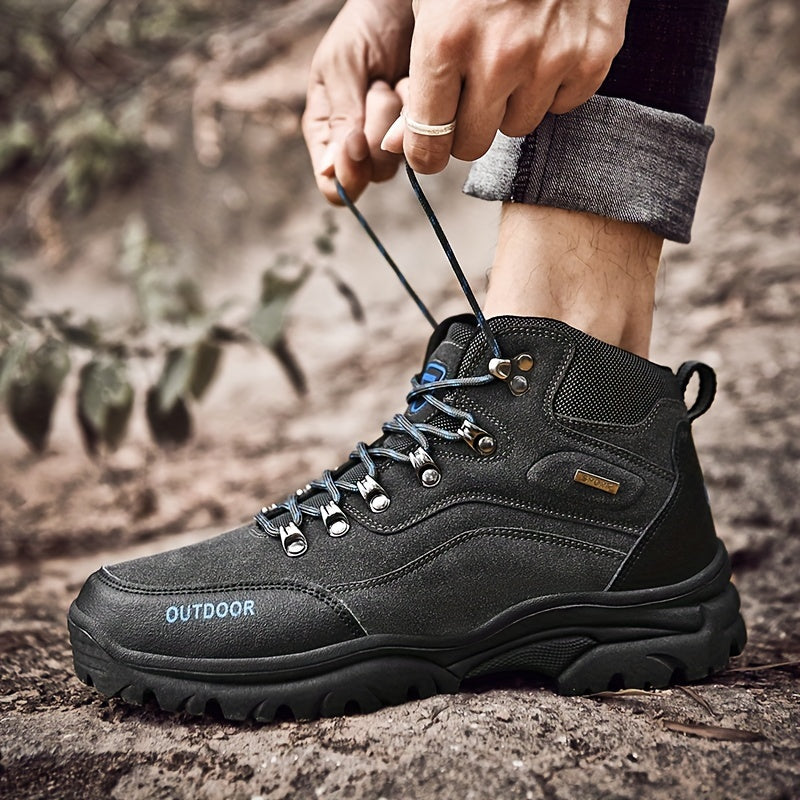 Farron | Herren Outdoor Wanderschuhe High-Cut mit Schnürung