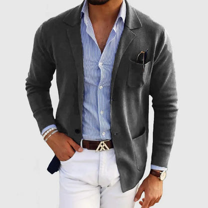Leinenblazer mit Reverskragen – Modern, Leicht & Vielseitig