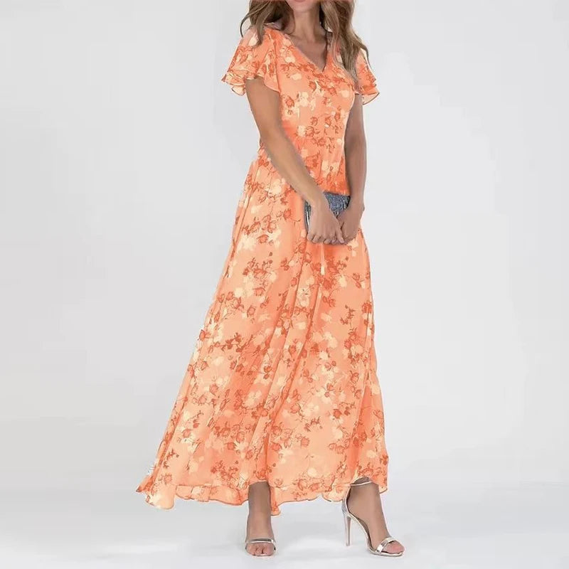 Damen Maxikleid – Elegant, Figurbetont & Zeitlos
