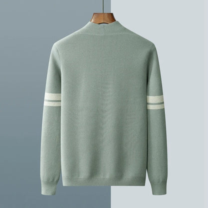 Strick-Cardigan Herren | Lässiger Komfort mit sportlich-eleganten Streifen