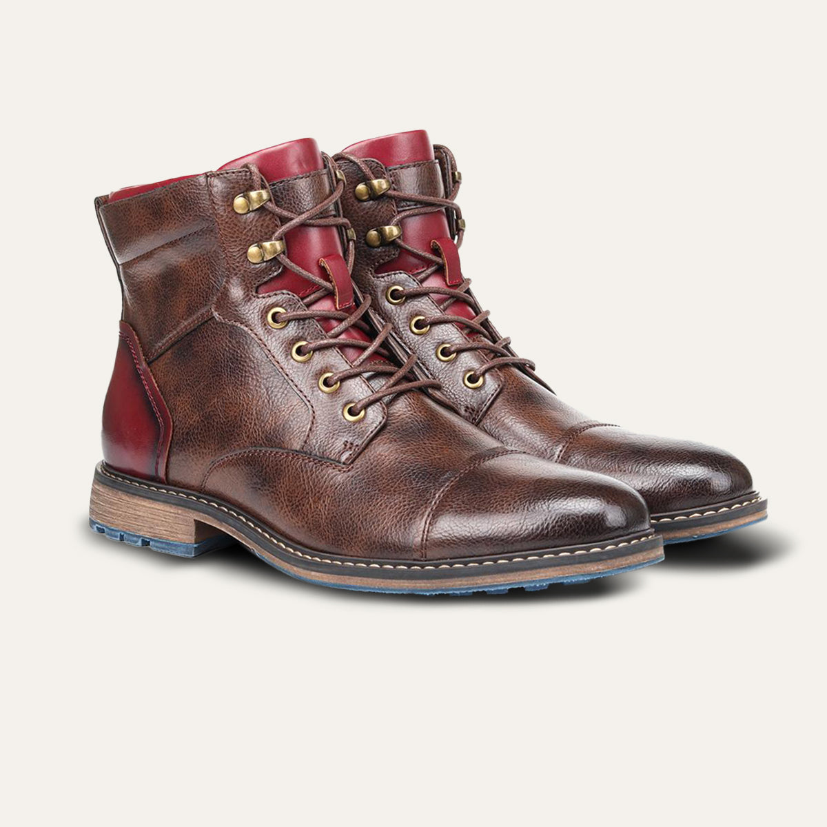 Herren Lederstiefel | Vintage Ankle Boots für Alltag & Outdoor