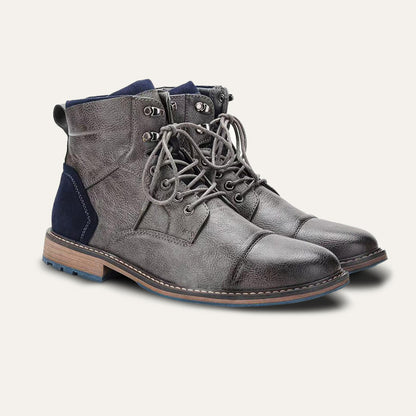 Herren Lederstiefel | Vintage Ankle Boots für Alltag & Outdoor