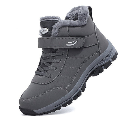 Gepolsterte Herren Winterboots mit Profilsohle – Warm, Robust & Sicher