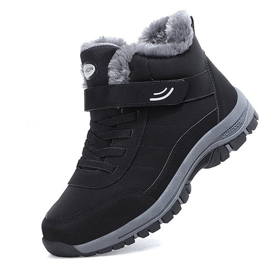 Gepolsterte Herren Winterboots mit Profilsohle – Warm, Robust & Sicher