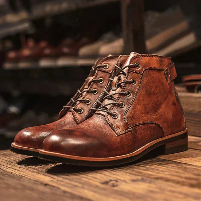 Chadwick | Herren Vintage Schnürstiefeletten mit robustem Design & zeitlosem Look