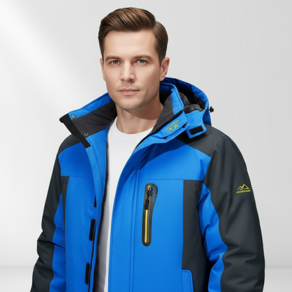 Calvin | Herren Winterjacke mit Kapuze | Wasserfest & Wärmend für Kalte Tage