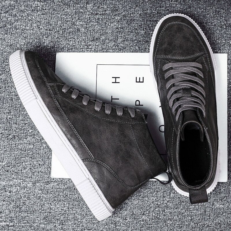 Bequeme Herren Lederschuhe aus Kunstleder | Elegante Schnürschuhe für Alltag & Business