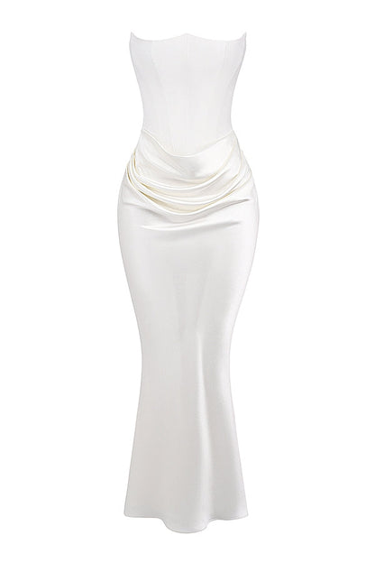 Elegantes Trägerloses Damen Maxikleid – Feminin, Stilvoll & Perfekt für Events