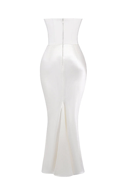 Elegantes Trägerloses Damen Maxikleid – Feminin, Stilvoll & Perfekt für Events