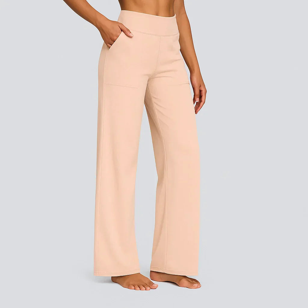 Weit geschnittene Stretchhose Damen | Bequemer Alltagsstyle & elegante Silhouette