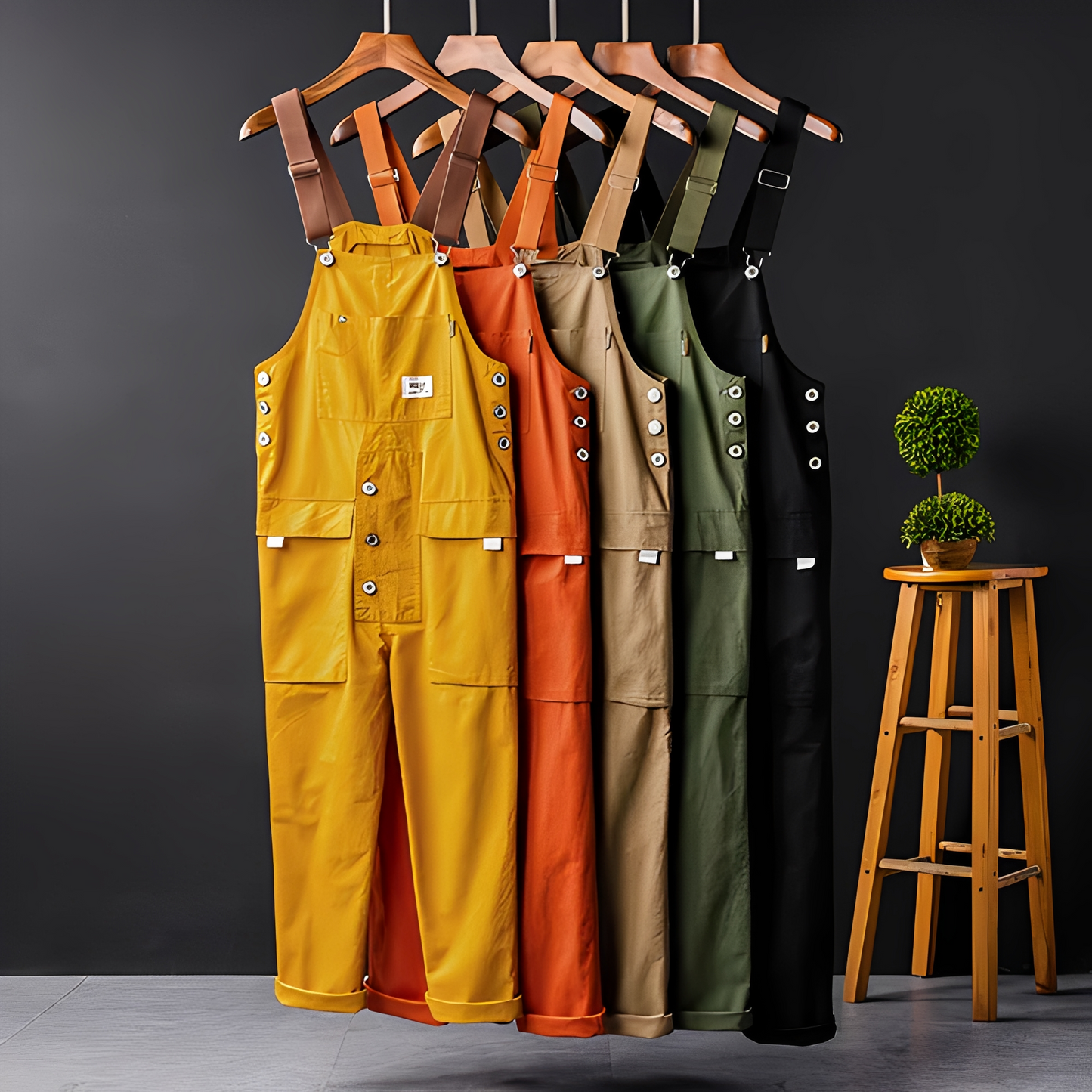 Damen Overall mit taillierter Passform – Eleganter Jumpsuit für Alltag, Büro und besondere Anlässe