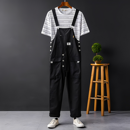 Damen Overall mit taillierter Passform – Eleganter Jumpsuit für Alltag, Büro und besondere Anlässe
