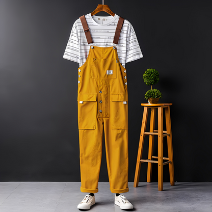 Damen Overall mit taillierter Passform – Eleganter Jumpsuit für Alltag, Büro und besondere Anlässe