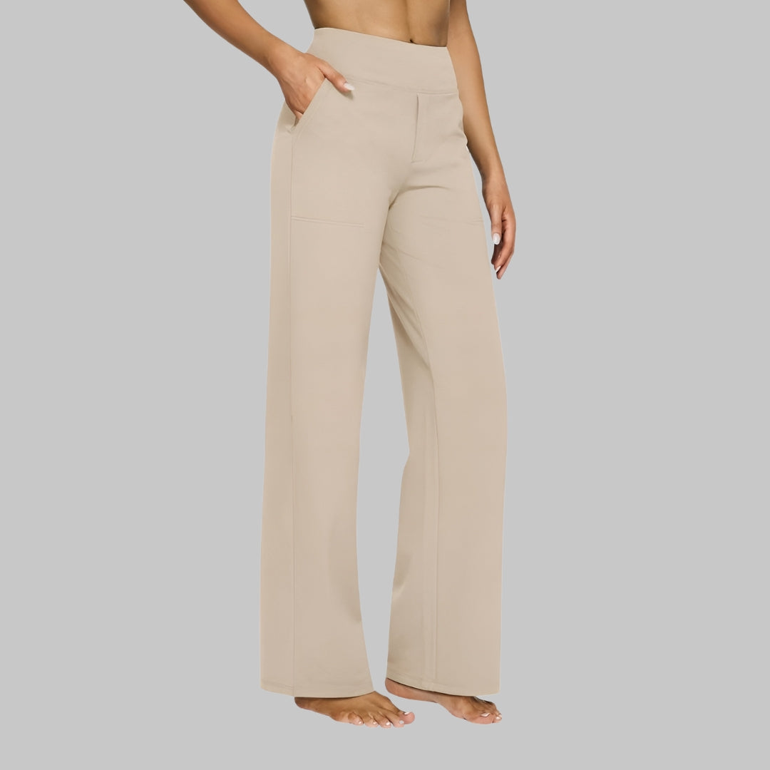 Weit geschnittene Stretchhose Damen | Bequemer Alltagsstyle & elegante Silhouette