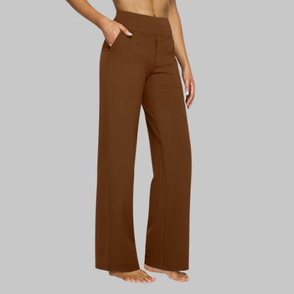 Weit geschnittene Stretchhose Damen | Bequemer Alltagsstyle & elegante Silhouette