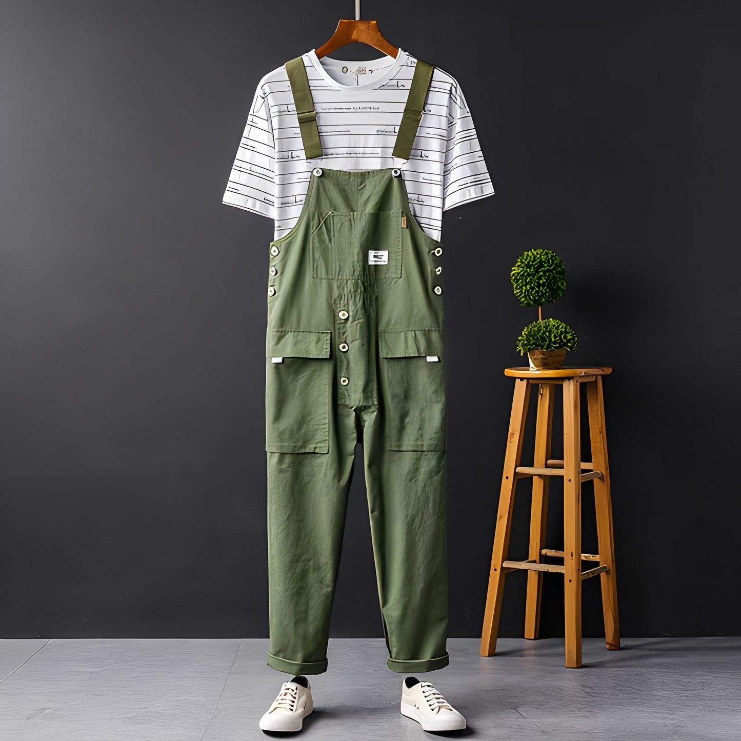 Damen Overall mit taillierter Passform – Eleganter Jumpsuit für Alltag, Büro und besondere Anlässe