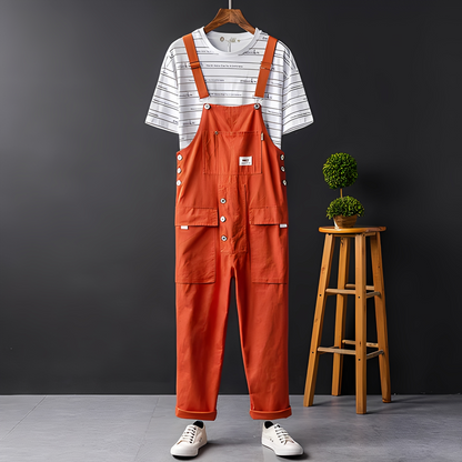 Damen Overall mit taillierter Passform – Eleganter Jumpsuit für Alltag, Büro und besondere Anlässe