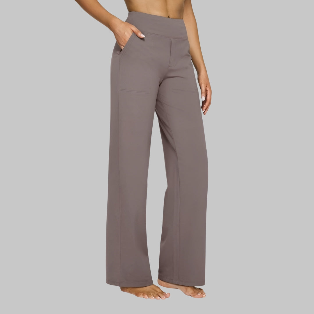 Weit geschnittene Stretchhose Damen | Bequemer Alltagsstyle & elegante Silhouette