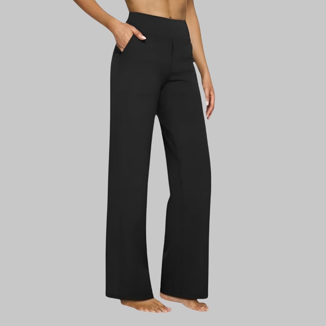Weit geschnittene Stretchhose Damen | Bequemer Alltagsstyle & elegante Silhouette