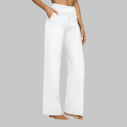 Weit geschnittene Stretchhose Damen | Bequemer Alltagsstyle & elegante Silhouette