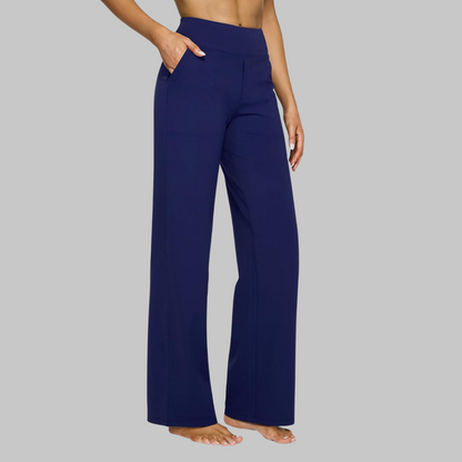 Weit geschnittene Stretchhose Damen | Bequemer Alltagsstyle & elegante Silhouette
